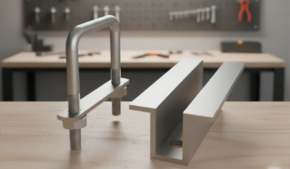 Aluminium U Mid Clamps